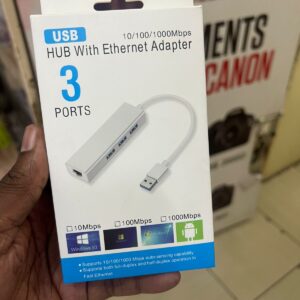 Usb Hub with Ethernet Adapter